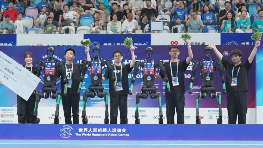 China’s inaugural ‘Robot Olympics’ delivers impressive feats and disastrous falls