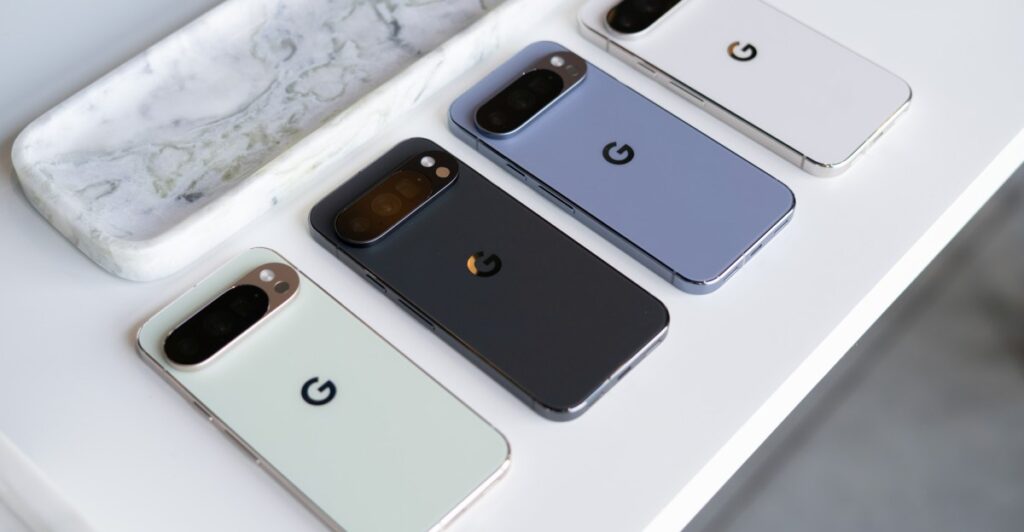How Google’s new Pixel 10 phones compare to one another on paper